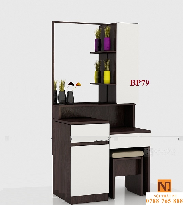 bàn trang điểm đẹp, bàn trang điểm hiện đại, bàn trang điểm giá rẻ