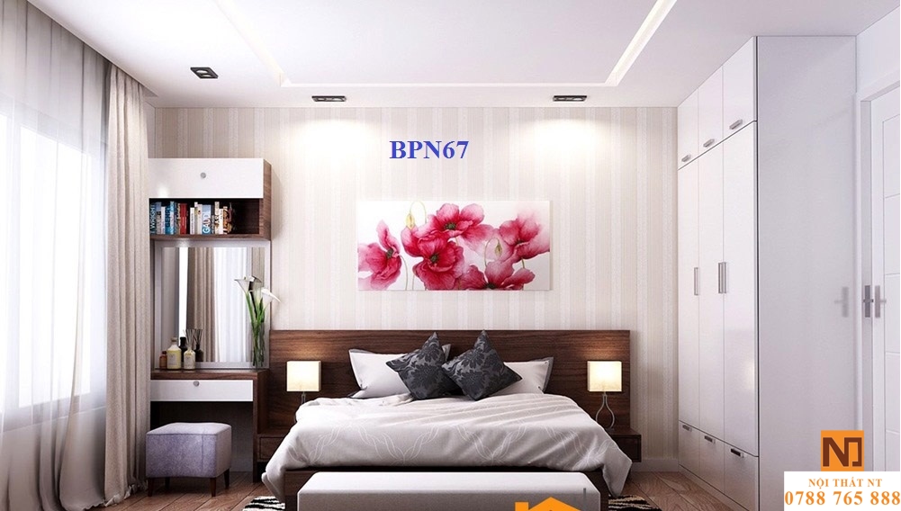 bộ nội thất phòng ngủ đẹp, nội thất phòng ngủ hiện đại, nội thất gỗ công nghiệp