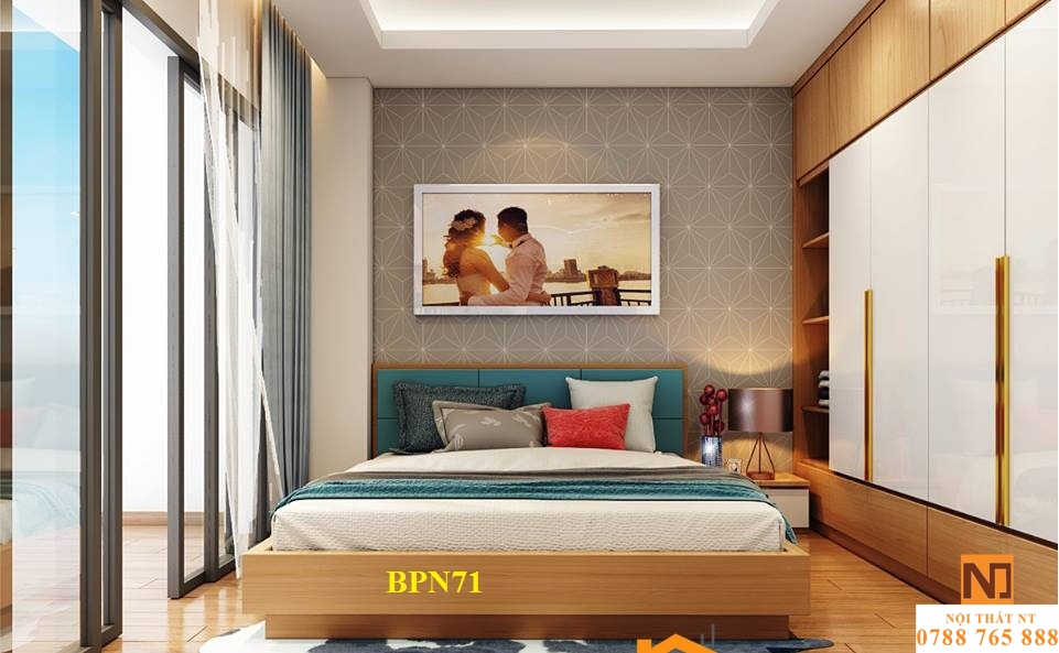 bộ nội thất phòng ngủ đẹp, nội thất phòng ngủ hiện đại, nội thất gỗ công nghiệp