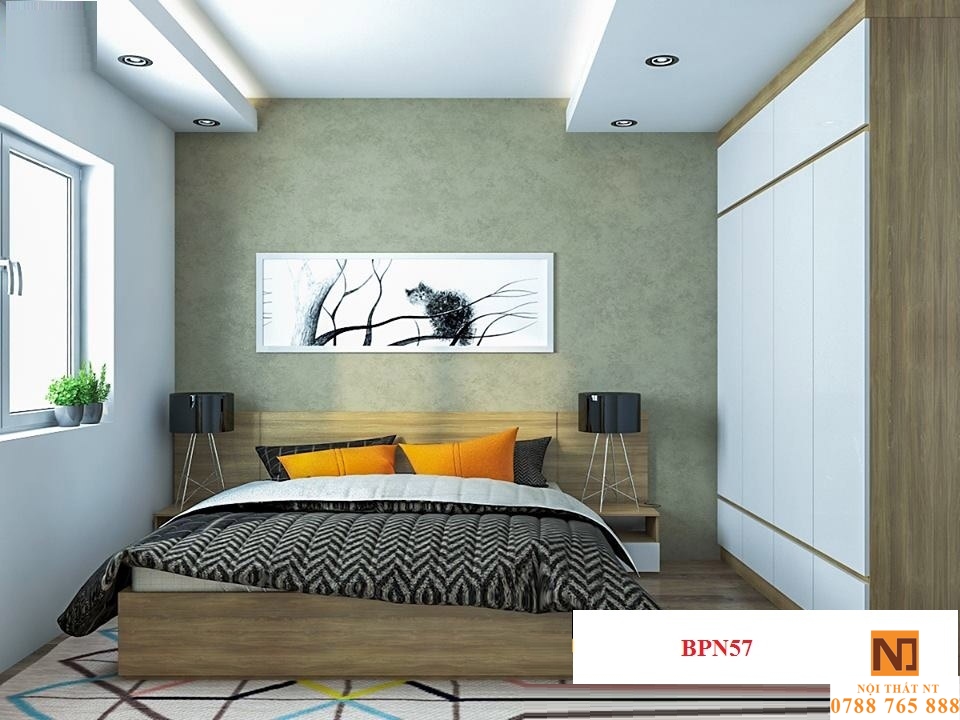 bộ nội thất phòng ngủ đẹp, nội thất phòng ngủ hiện đại, nội thất gỗ công nghiệp