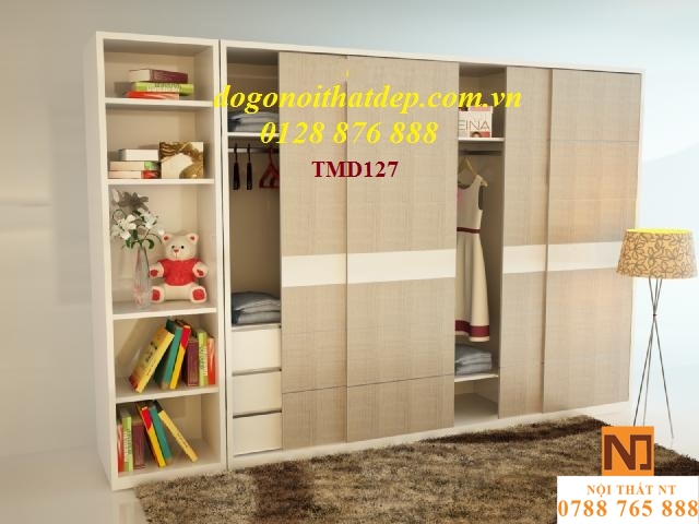 Tủ quần áo hiện đại, tủ quần áo giá rẻ, tủ quần áo gỗ công nghiệp