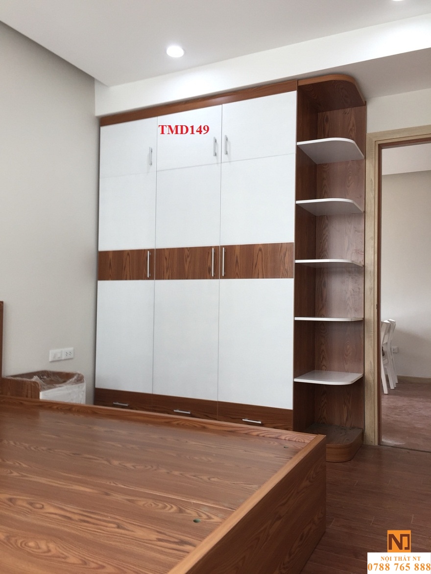 Tủ quần áo hiện đại, tủ quần áo giá rẻ, tủ quần áo gỗ công nghiệp