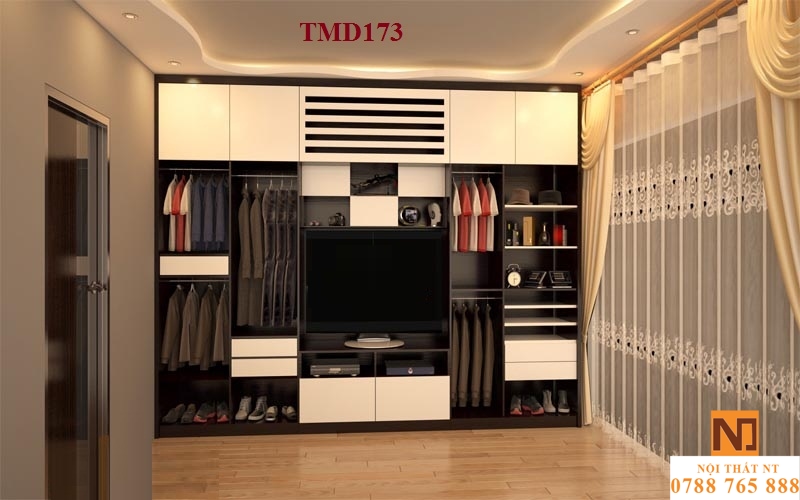 Tủ quần áo hiện đại, tủ quần áo giá rẻ, tủ quần áo gỗ công nghiệp