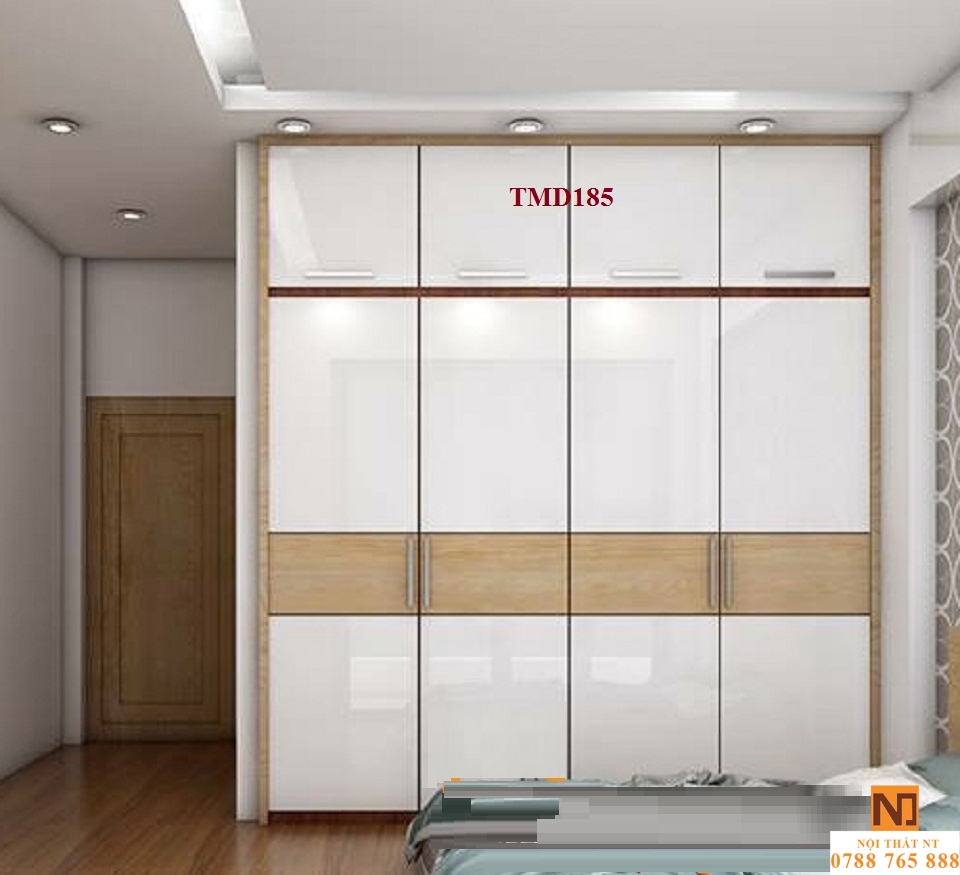 Tủ quần áo hiện đại, tủ quần áo giá rẻ, tủ quần áo gỗ công nghiệp