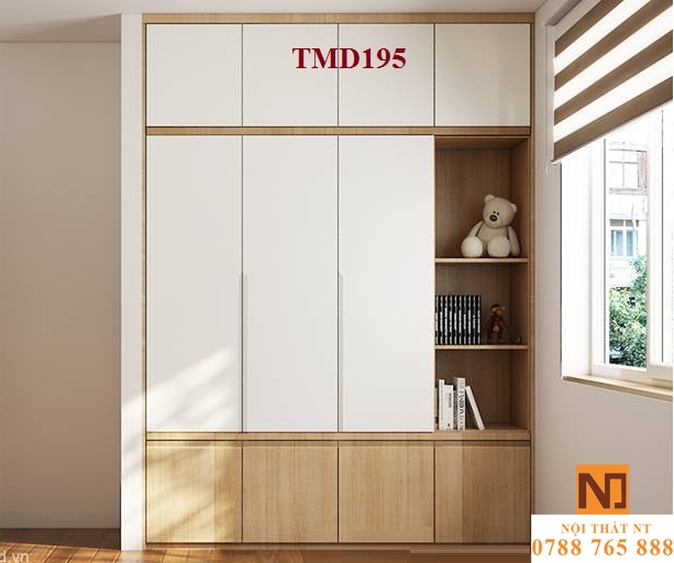 Tủ quần áo hiện đại, tủ quần áo giá rẻ, tủ quần áo gỗ công nghiệp