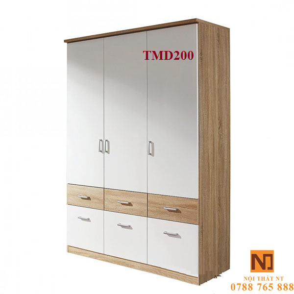 Tủ quần áo hiện đại, tủ quần áo giá rẻ, tủ quần áo gỗ công nghiệp