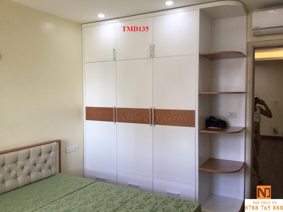 Tủ quần áo hiện đại, tủ quần áo giá rẻ, tủ quần áo gỗ công nghiệp