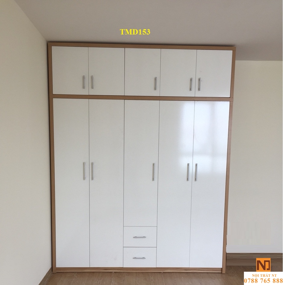 Tủ quần áo hiện đại, tủ quần áo giá rẻ, tủ quần áo gỗ công nghiệp