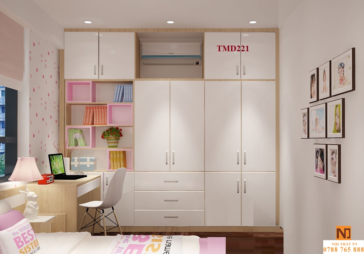 Tủ quần áo hiện đại, tủ quần áo giá rẻ, tủ quần áo gỗ công nghiệp