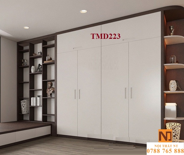 Tủ quần áo hiện đại, tủ quần áo giá rẻ, tủ quần áo gỗ công nghiệp