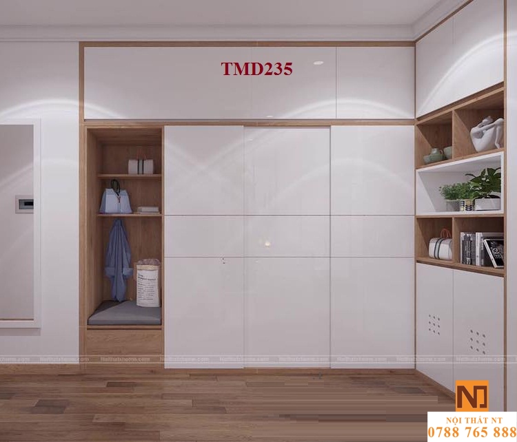 Tủ quần áo hiện đại, tủ quần áo giá rẻ, tủ quần áo gỗ công nghiệp