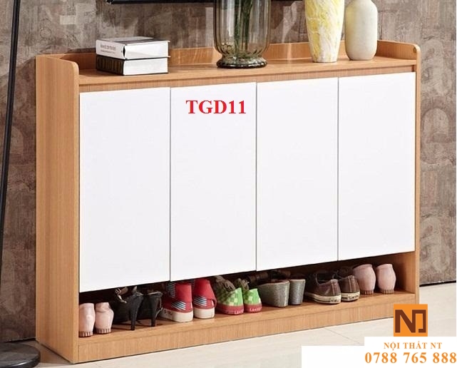 tủ giày đẹp, tủ giày hiện đại, tủ giày gỗ công nghiệp