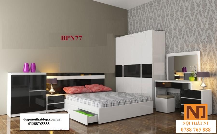 trọn bộ phòng ngủ đẹp, nội thất hiện đại, nội thất gỗ công nghiệp