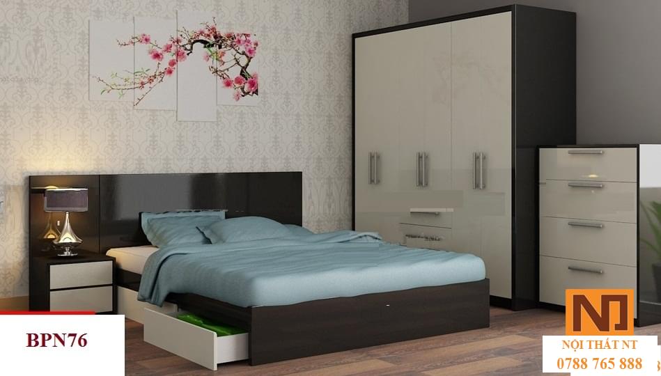 trọn bộ phòng ngủ đẹp, nội thất hiện đại, nội thất gỗ công nghiệp