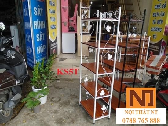 kệ sắt mỹ thuật, kệ sắt giá rẻ, kệ sắt đa năng