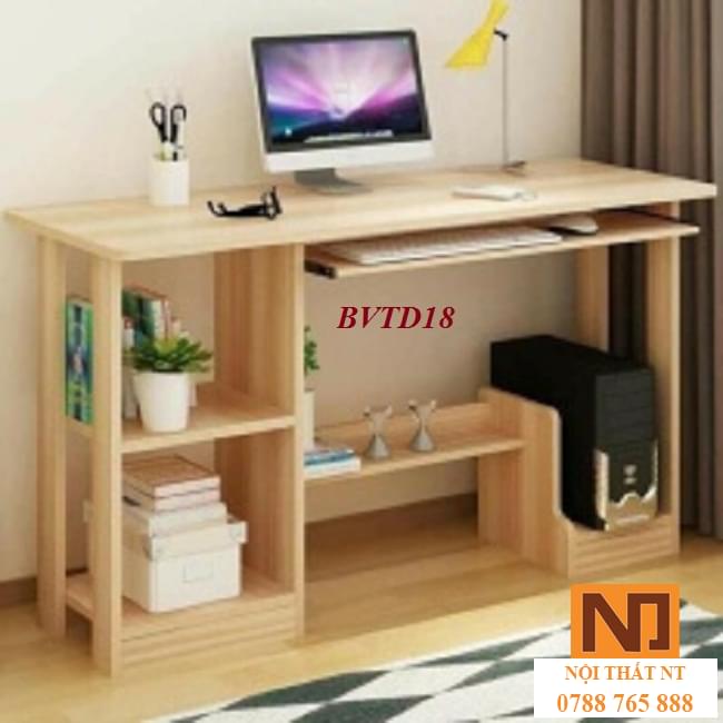 bàn làm việc hiện đại, bàn học đẹp, bàn làm việc giá rẻ, bàn làm việc gỗ công nghiệp