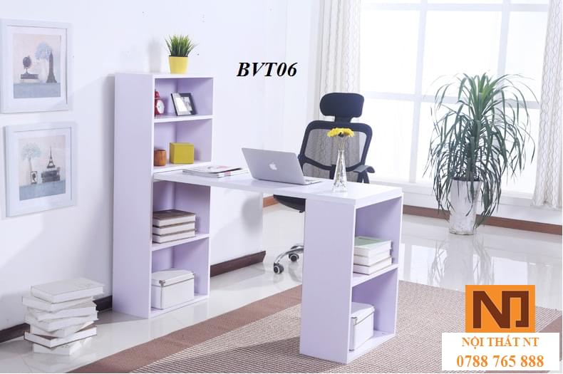 bàn làm việc hiện đại, bàn học đẹp, bàn làm việc giá rẻ, bàn làm việc gỗ công nghiệp