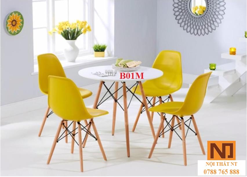 bàn ghế eams, bàn ghế cafa, bàn ghế nhỏ gọn, các mẫu bàn ghế nhỏ xinh