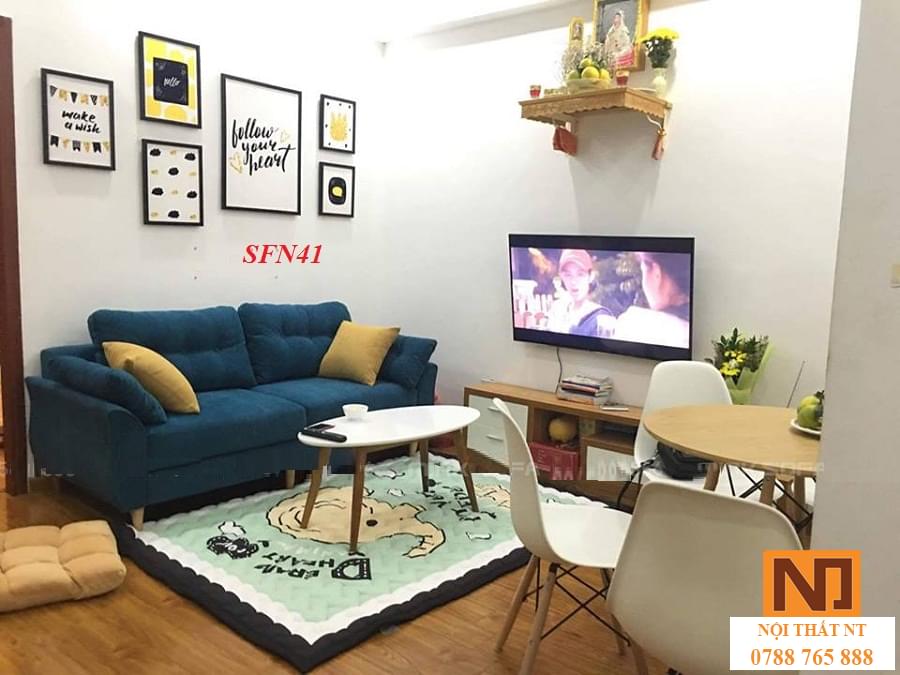 sofa nỉ đẹp, sofa nỉ giá rẻ, sofa góc, sofa hiện đại