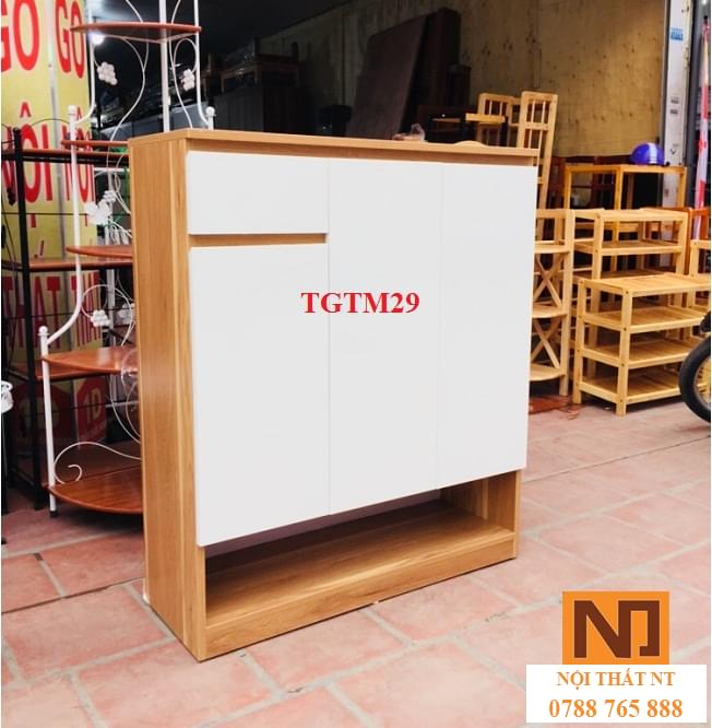 tủ giày đẹp, tủ giày hiện đại, tủ giày gỗ công nghiệp, tủ giày thông minh