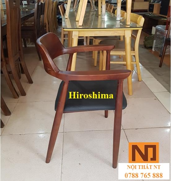 ghế Hiroshima, ghế đẹp, ghế gỗ sồi giá rẻ