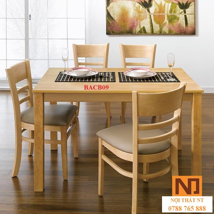 bàn ghế ăn giá rẻ, bàn ghế ăn hiện đại, bàn ghế ăn gỗ cao su