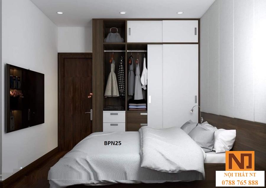 bộ nội thất phòng ngủ đẹp, nội thất phòng ngủ hiện đại, nội thất gỗ công nghiệp