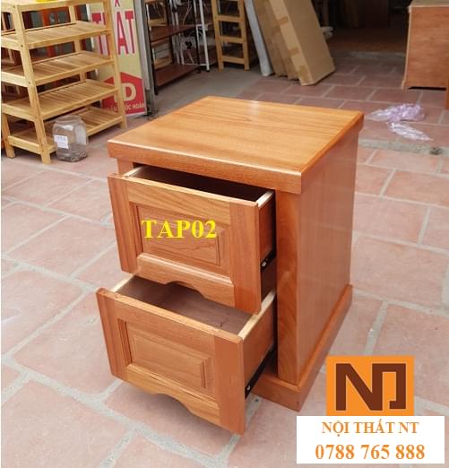 táp đầu giường nhỏ xinh, táp giá rẻ, táp gỗ, tủ để đầu giường