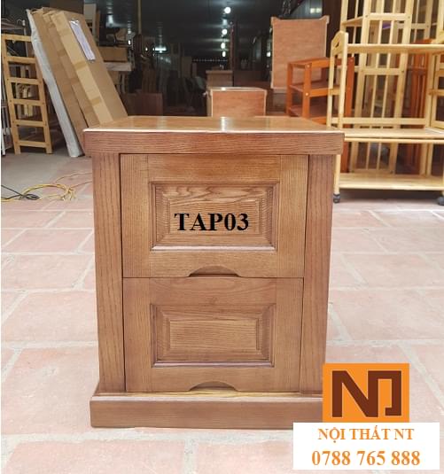 táp đầu giường nhỏ xinh, táp giá rẻ, táp gỗ, tủ để đầu giường