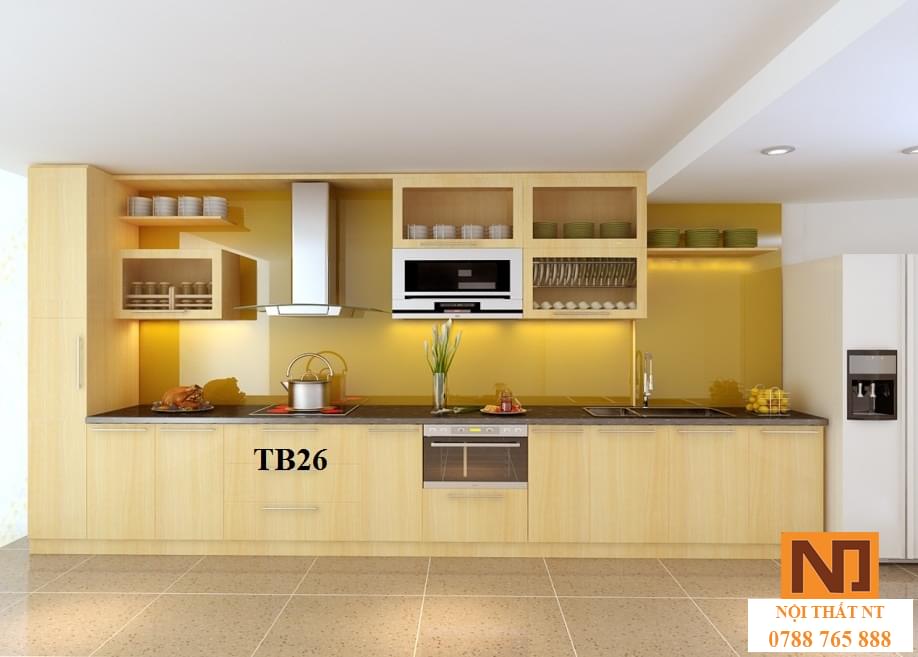 tủ bếp đẹp, tủ bếp hiện đại