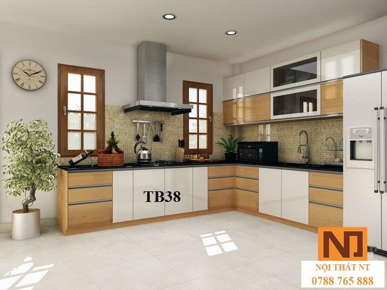 tủ bếp đẹp, tủ bếp hiện đại