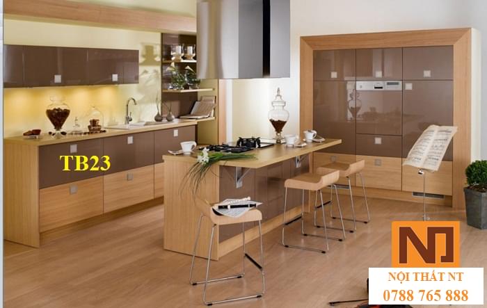 tủ bếp đẹp, tủ bếp hiện đại