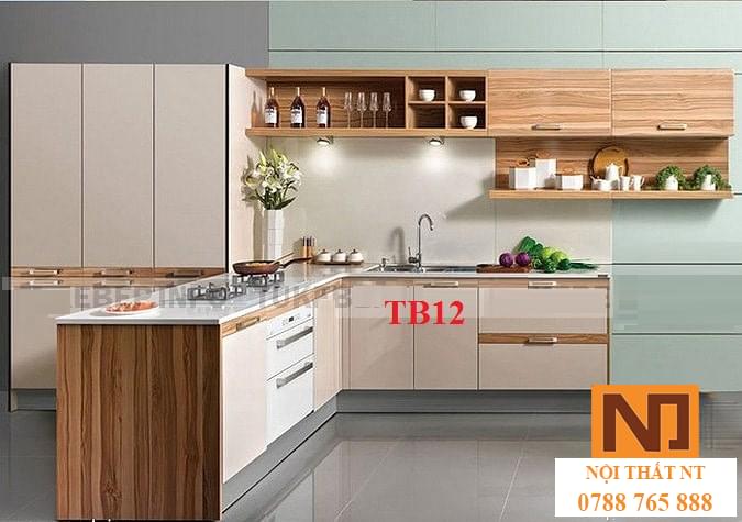 tủ bếp đẹp, tủ bếp hiện đại