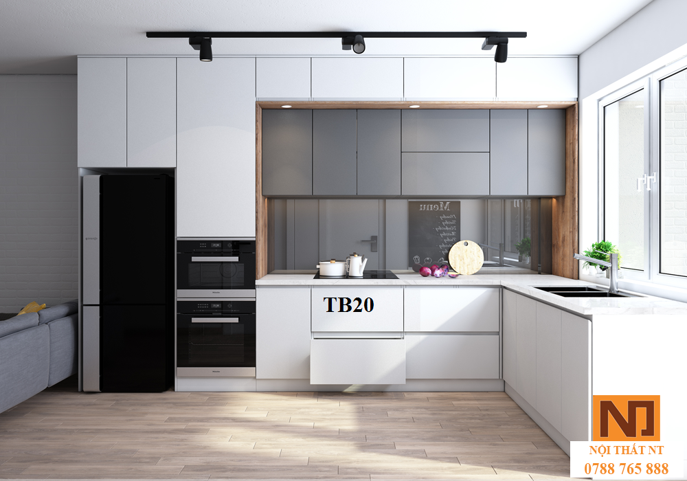 tủ bếp đẹp, tủ bếp hiện đại