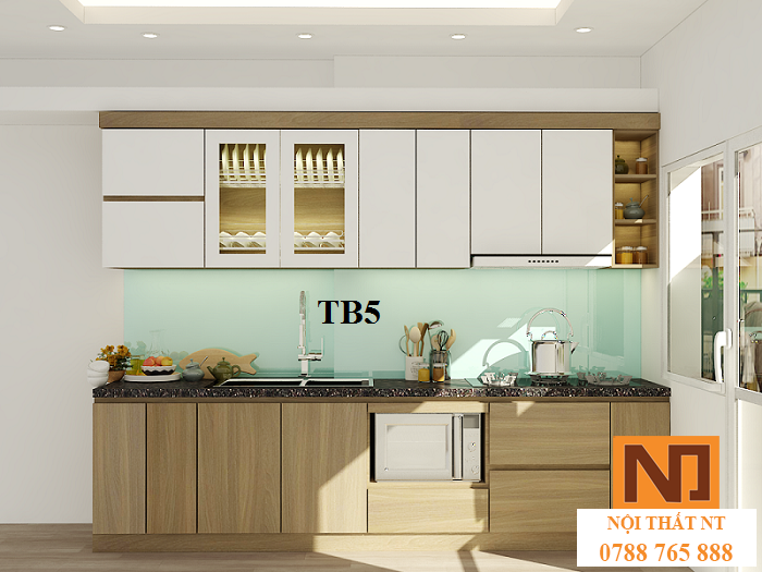 tủ bếp đẹp, tủ bếp hiện đại