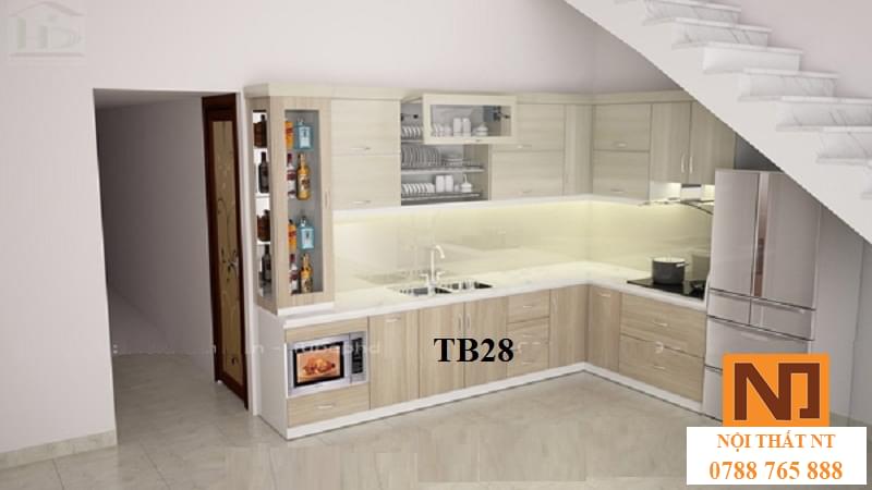 tủ bếp đẹp, tủ bếp hiện đại