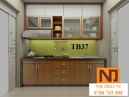 tủ bếp đẹp, tủ bếp hiện đại