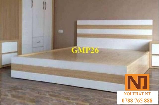 Giường gỗ công nghiệp đẹp, giường gỗ công nghiệp giá rẻ, giường gỗ công nghiệp hiện đại