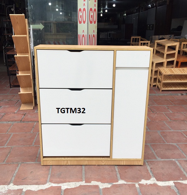 tủ giày đẹp, tủ giày hiện đại, tủ giày gỗ công nghiệp, tủ giày thông minh