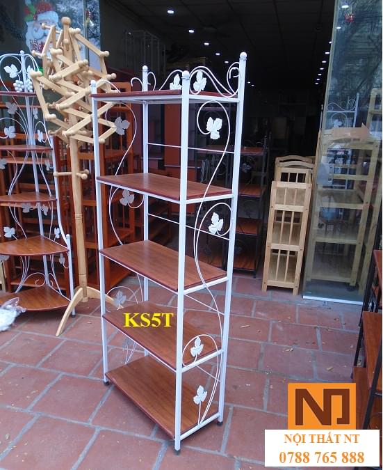 kệ sắt đa năng, kệ sắt giá rẻ, kệ trang trí