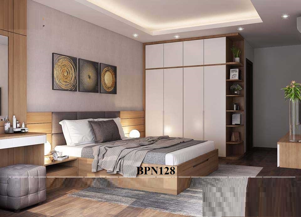 nội thất phòng ngủ gỗ công nghiệp