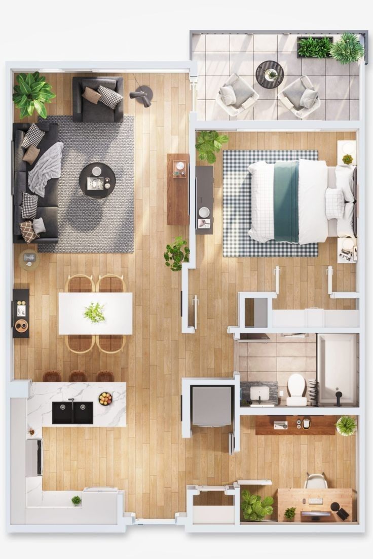 Thiết kế thi công trọn gói chung cư