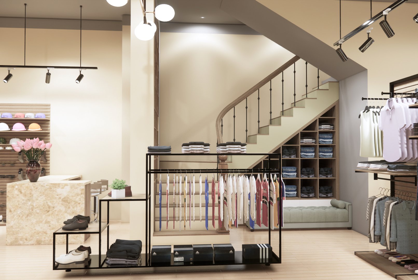 Tầng 1 shop thời trang Sclass Đỗ Đình Thiện Tầng 1 shop thời trang Sclass Đỗ Đình Thiện