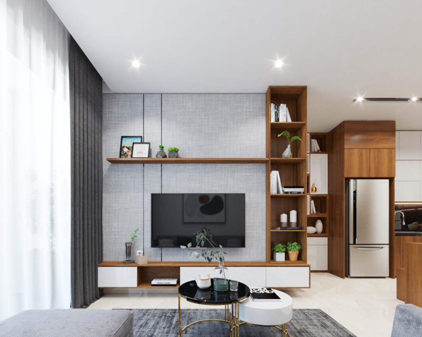 Thiết Kế Thi Công Nội Thất Căn Hộ Chung Cư Vinhomes | Anh Hòa | 85m² | Hiện Đại | 2 PN | Chi Phí 120 Triệu