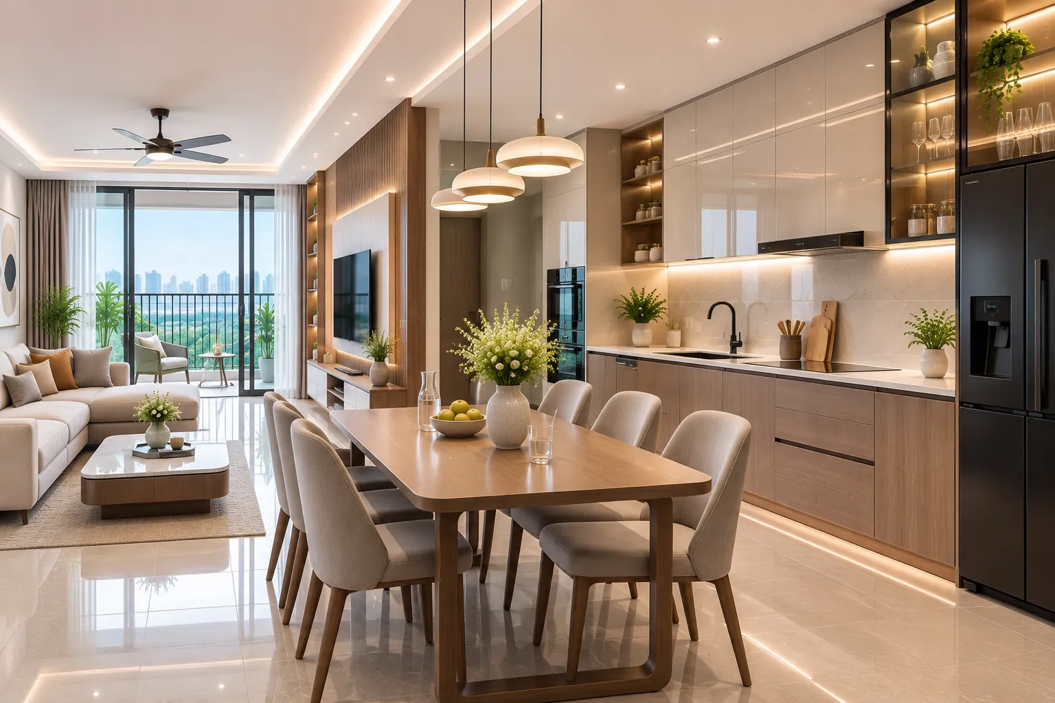 Báo Giá Nội Thất Căn Hộ 80m2: Từ 180–350 Triệu Nên Đầu Tư Thế Nào Cho Đáng?